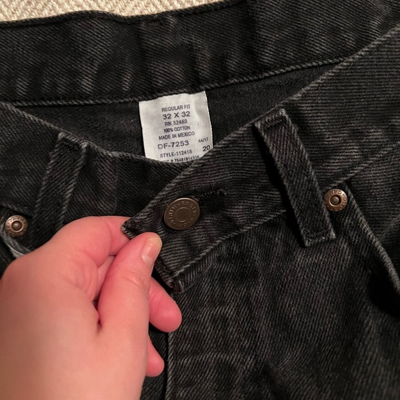 Faded glory high waisted baggy jeans - Picture 3 of 4